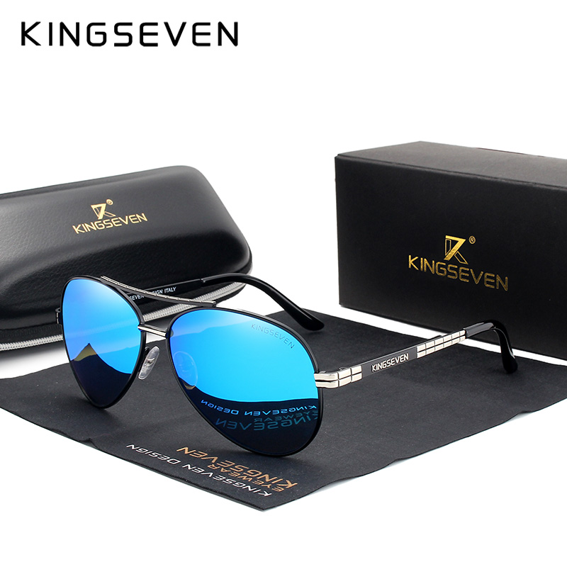 KINGSEVEN 2024 Nuevo diseño Ma - Sunglasses Aviator Polarized reseña y precio